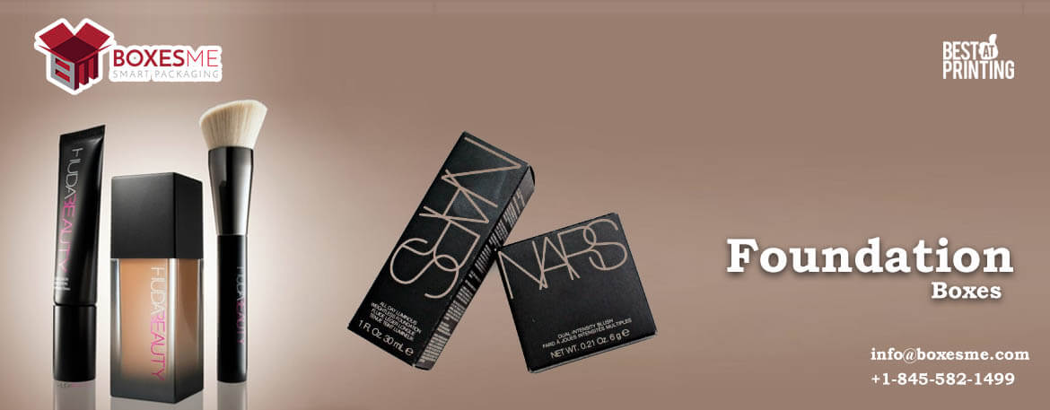 Custom Foundation Box Packaging Of All Styles And Colors
